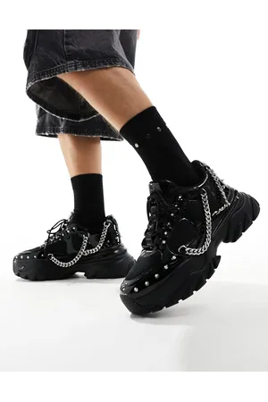 ASOS Chunky trainers in with studding