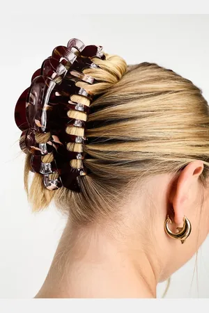 Sui Ava Emma pretty giga hair claw clip in dark