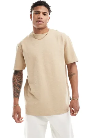 Threadbare Relaxed fit t-shirt in stone texture