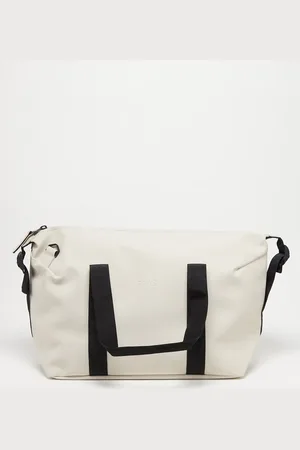 Rains 14220 Hilo waterproof small weekend bag in cream