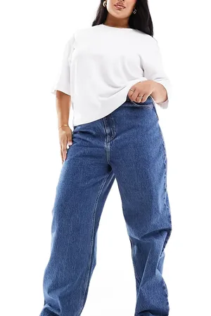 Dr Denim Echo straight leg jeans in stream mid retro