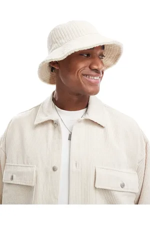Only & Sons Cord bucket hat in stone