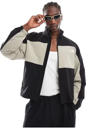 The North Face Easy Wind zip colourblock jacket in