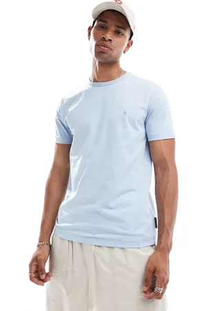 French Connection French Connection crew neck t-shirt in sky