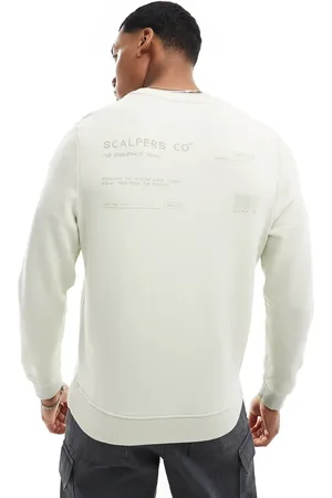 SCALPERS Barcode sweater in mint