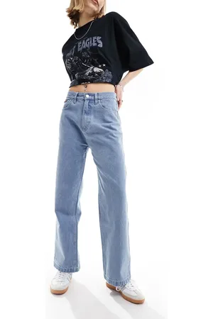 Santa Cruz Classic baggy denim jeans in bleach wash