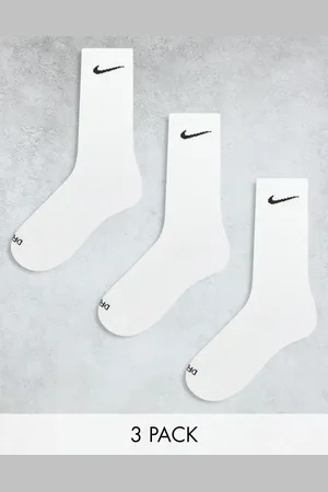 Nike Training Everyday Plus Cushioned 3 pack crew sock in