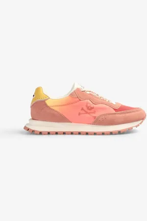 SCALPERS Rio sneakers in coral