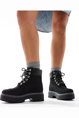 Timberland Stone Street 6 inch elevated boots in nubuck