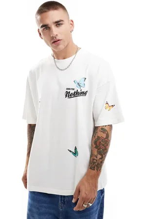 Good For Nothing All over print t-shirt in off