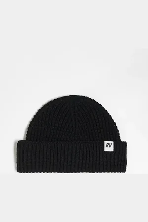 Reclaimed Unisex waffle beanie in co-ord