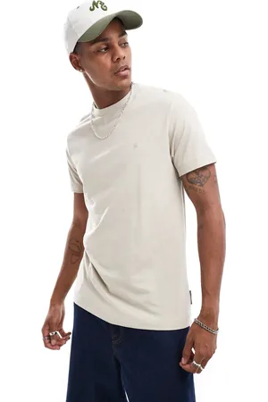French Connection French Connection crew neck t-shirt in stone