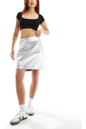 In wear InWear Zaza faux leather skirt in