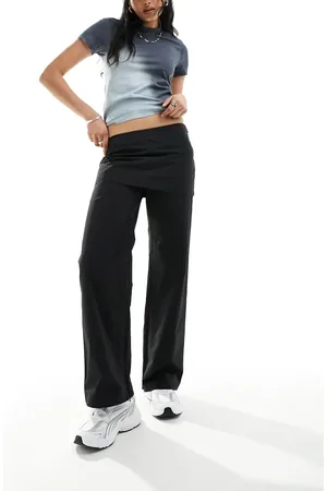 Weekday Alia layered skirt trousers in