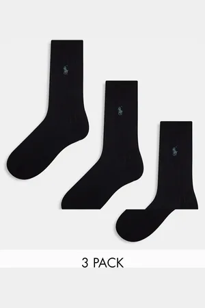 Ralph Lauren 3 pack egyptian cotton socks in