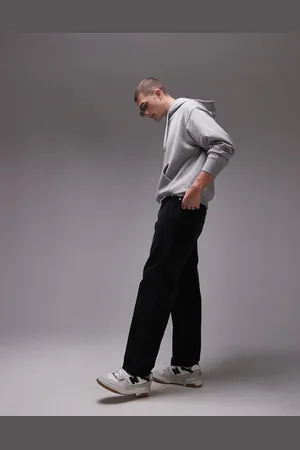 ARKET Cord relaxed leg trousers with five pocket detail in