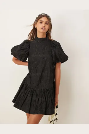 Ghospell Salome jacquard mini dress in