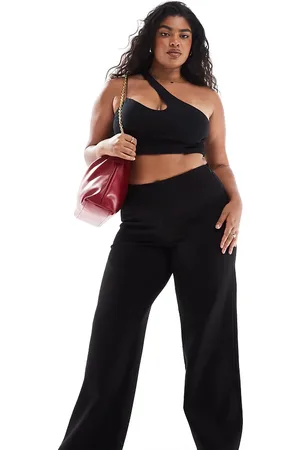 VERO MODA Slim stretch flared trousers in