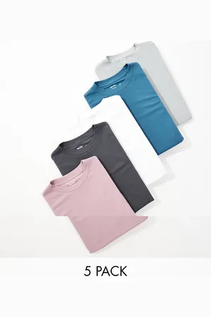 Hollister 5 pack relaxed t-shirt in
