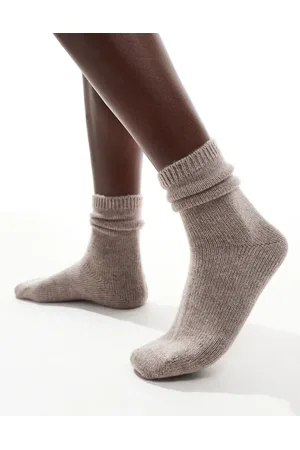 & OTHER STORIES Premium wool socks in beige