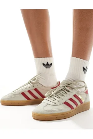 adidas Handball Spezial trainers in and burgundy