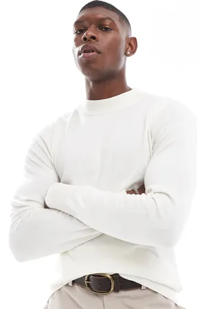 Brave Soul Cotton turtle neck jumper in vintage