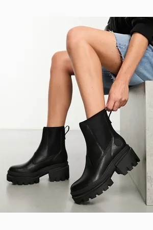 Timberland Everleigh chelsea boots in full grain leather
