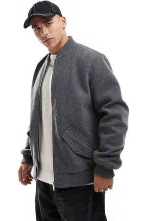 New Look Wool bomber jacket in