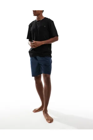Calvin Klein CK Established sleep short set in