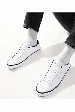 Tommy Hilfiger Vulcanised leather trainers in