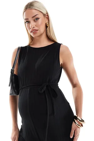 Mama;licious Mamalicious Maternity sleeveless jersey jumpsuit in