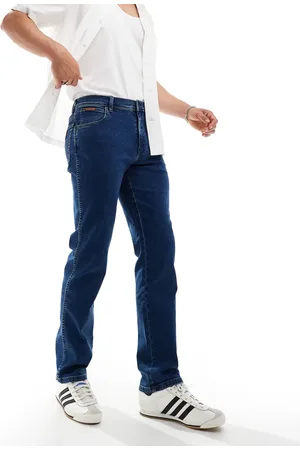 Wrangler Texas straight fit jeans in dark wash