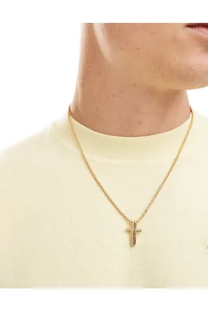 Icon Brand Seventies city deco cross pendant in