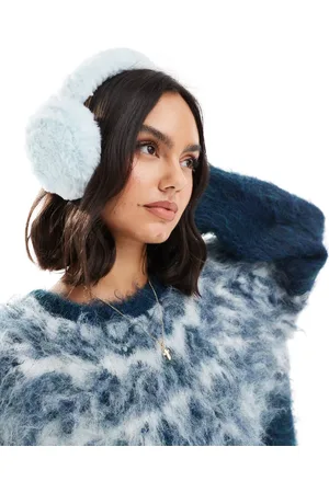 My Accessories Faux fur ear muffs in