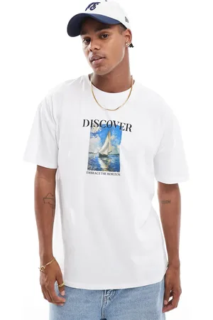 New Look Discover graphic t-shirt in