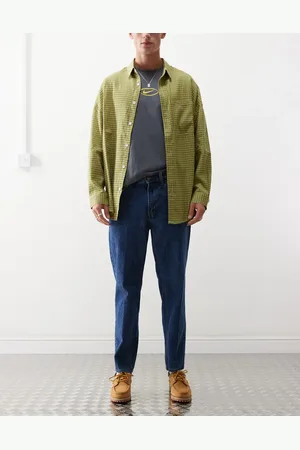 Obey Bender jeans in washed indigo