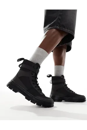 Dr. Martens Unisex Combs tech 8 tie boots in leather
