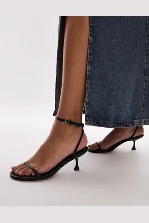 Topshop Irena barely there high heeled sandals in