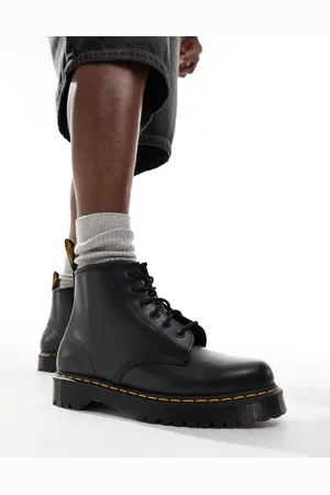 Dr. Martens Unisex 101 Bex 6 eye boots in smooth leather