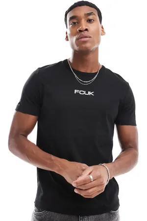 French Connection French Connection crew neck t-shirt with FCUK chest logo in