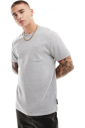 French Connection French Connection classic pocket t-shirt in melange