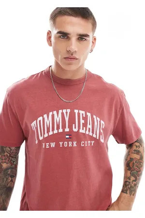 Tommy Hilfiger Varsity logo t-shirt in washed