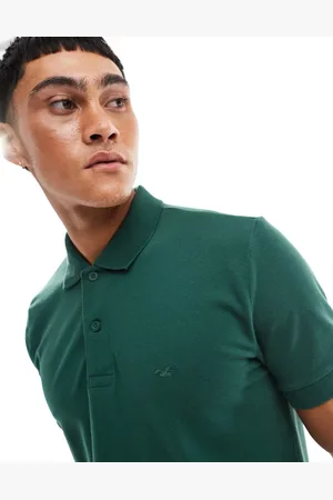 Hollister Icon logo pique polo in mid