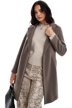 New Look Formal coat in mink