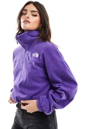 The North Face Glacier 1/2 zip oversized fleece in
