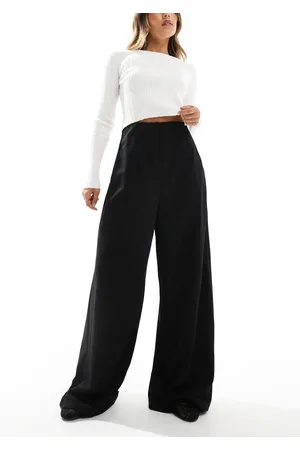 VERO MODA Jersey crepe super wide leg trousers in