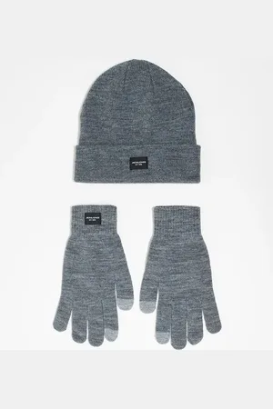 JACK & JONES Glove & scarf gift set in