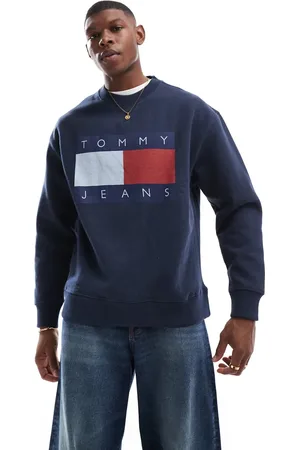 Tommy Hilfiger Large flag logo sweatshirt in