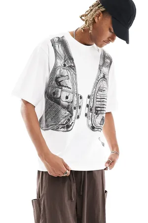 G-Star Oversized t-shirt in with archive vest print