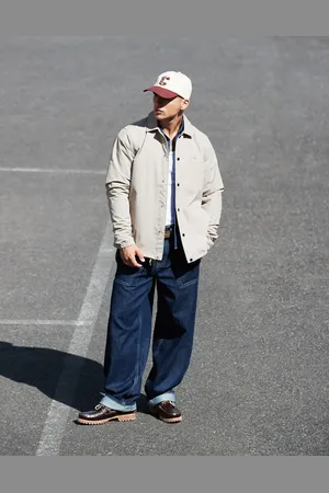 Dickies Oakport coach jacket in sand- exclusive to asos